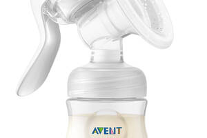 Ручной молокоотсос Philips Avent с контейнерами для хранения грудного молока 3 шт scf430/13 (8710103943969)