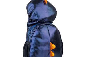 Рюкзак с капюшоном Kite Kids Black Dino (K21-567XS-2)