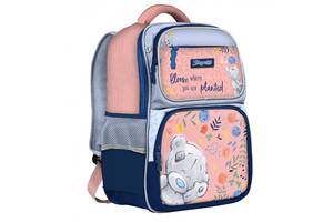 Рюкзак шкільний 1Вересня S-105 MeToYou Рожевий/блакитний (556351)