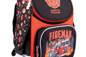 Рюкзак школьный каркасный Smart PG-11 Fireman (559015)