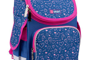 Рюкзак школьный каркасный Smart PG-11 Hearts (558995)