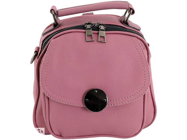 Рюкзак сумка женский Traum 3 л кожзам розовый