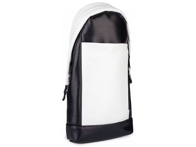 Рюкзак из эко кожи BBAG MAGNUM BLACKWHITE V-BW69 18 л