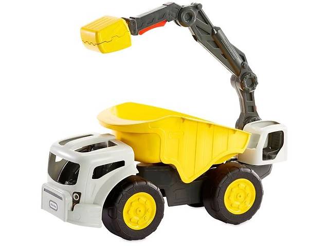 Самосвал экскаватор для юных строителей Little Tikes 36 x 21.5 x 25 см Желтый (IR219059)