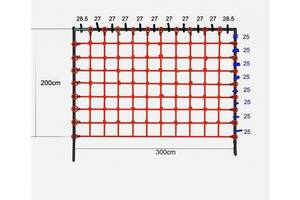 Сетка гладиаторская для лазанья 200 x 300 см S-Hook на детскую площадку Купи уже сегодня!