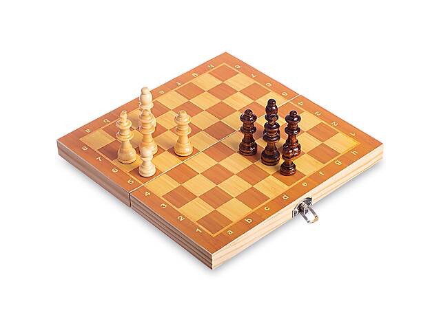 Шахматы настольная игра деревянные на магнитах SP-Sport W6701 24см x 24см