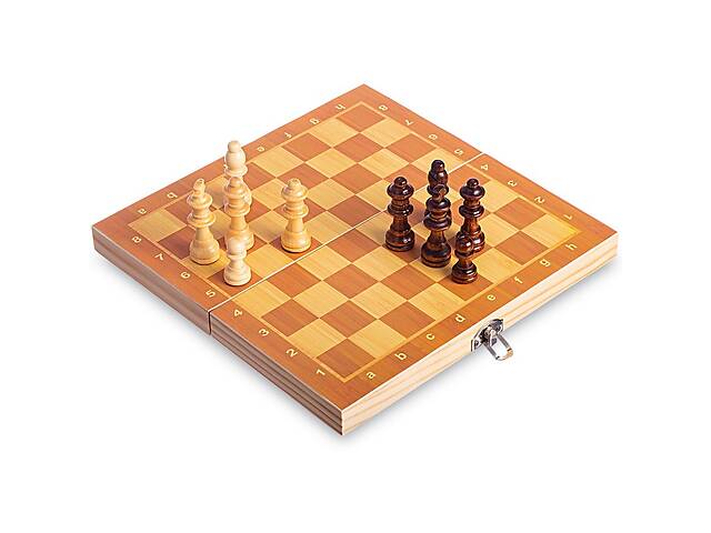 Шахматы настольная игра деревянные на магнитах SP-Sport W6702 29см x 29см