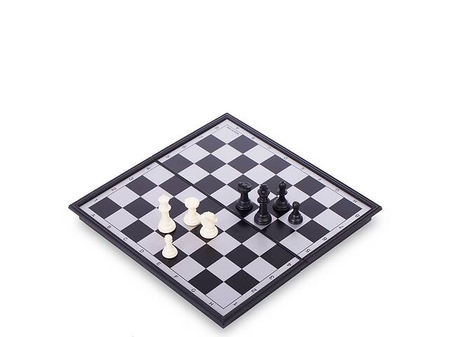 Шахматы шашки нарды 3 в 1 дорожные магнитные SP-Sport 9618 27см x 27см