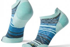 Шкарпетки Smart Wool Wm's PhD Run Ultra Light Striped Micro Mint (1033-SW 01410.362-S)