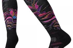 Шкарпетки Smart Wool Wm's PhD Ski Medium Pattern SW15018 Black/Berry (1033-SW 15018.075-S)
