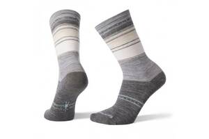 Шкарпетки Smart Wool Wm's Sulawesi Stripe Crew Light Grey (1033-SW 03900.039-M)