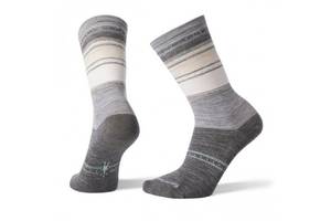 Шкарпетки Smart Wool Wm's Sulawesi Stripe Crew Light Grey (1033-SW 03900.039-S)