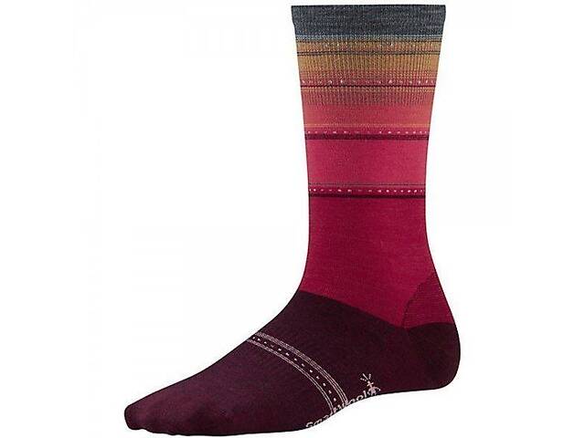 Шкарпетки Smart Wool Wm's Sulawesi Stripe Prsn Red Heather (1033-SW SW560.527-S)