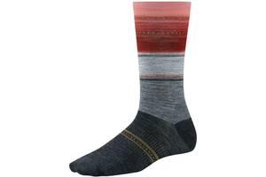 Шкарпетки Smart Wool Wm's Sulawesi Stripe Taupe/Maob Rust (1033-SW SW560.270-S)