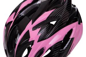 Шлем защитный детский Zelart SK-120S черный-розовый