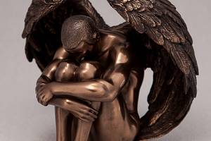 Статуэтка декоративная Veronese Ангел 13 см 76013 бронзовое покрытие Купи уже сегодня!