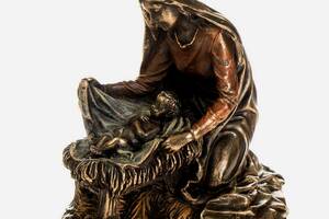 Статуэтка декоративная Veronese Божья матерь с младенцем 9х9х7 см 77338 Купи уже сегодня!