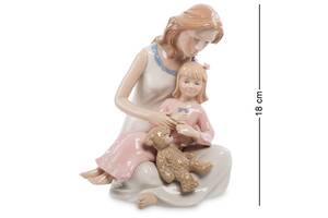 Статуэтка фарфоровая Pavone Мама с дочкой 18 см 1105754