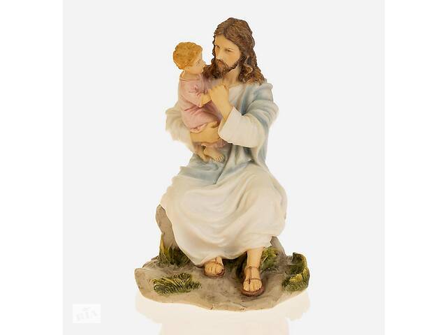 Статуэтка настольная оберег Veronese Иисус и дитя 19х10х9 см 75879AA полистоун Купи уже сегодня!