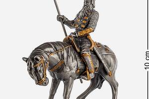 Статуэтка оловянная Veronese Воин на коне 10 см 1903554 миниатюра Купи уже сегодня!