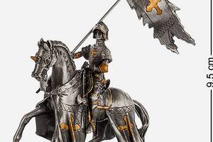 Статуэтка оловянная Veronese Воин на коне 9,5 см 1903540 миниатюра Купи уже сегодня!