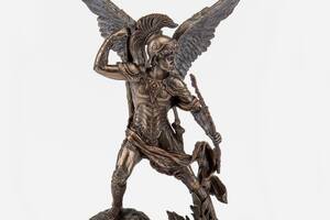 Статуэтка подарочная с бронзовым покрытием Veronese Архангел Уриил 34 см 174699 Купи уже сегодня!