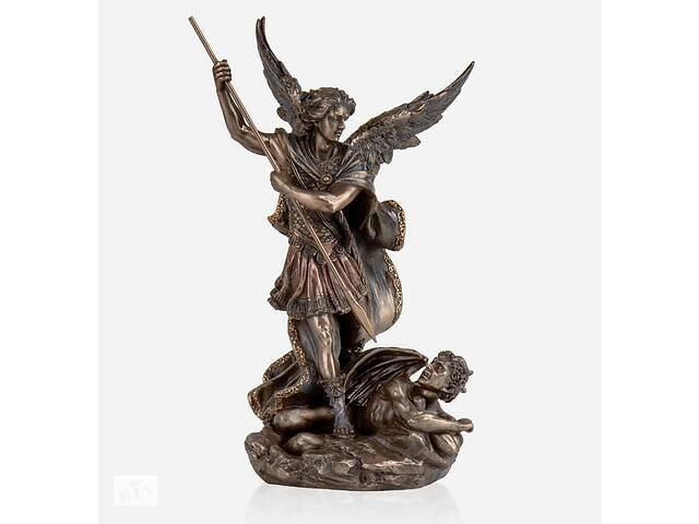 Статуэтка подарочная Veronese Архангел Михаил с бронзовым напылением 26х12х16 см 175369 Купи уже сегодня!