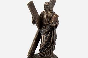 Статуэтка религиозная Veronese Святой Апостол Андрей 11х10х22 см Купи уже сегодня!