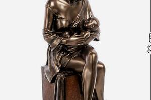 Статуэтка с бронзовым напылением Veronese Мать и дитя 23х9х7 см 1906310 Купи уже сегодня!