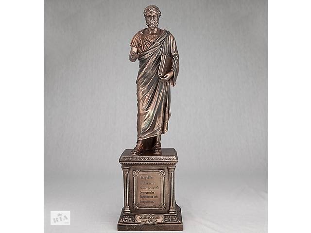 Статуэтка Veronese Аристотель 36 см фигурка полистоун с бронзовым покрытием 75527 Купи уже сегодня!