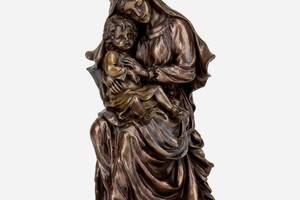 Статуэтка Veronese Дева Мария с Иисусом на руках 24х16х16 см 75432 бронзовое покрытие Купи уже сегодня!