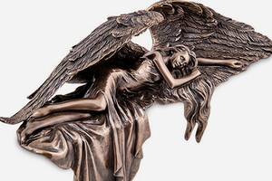 Статуэтка Veronese Девушка Ангел 20х6х13 см 1907267 бронзовое покрытие полистоуна Купи уже сегодня!