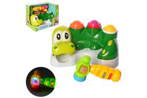 Стучалка Limo Toy Крокодил M5475 28 см