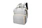 Сумка-рюкзак для мам и кроватка для малыша Lesko 2 в 1 Gray