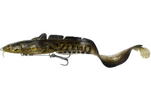 Силикон Savage Gear 3D Burbot Shallow SS 250mm 70.0g Черный (1013-1854.08.92)