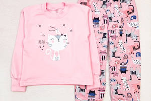 Теплая пижама для девочки Dexter`s kittens 110 см розовый (131747869184)