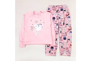 Теплая пижама для девочки Dexter`s kittens 122 см розовый (131747969184)