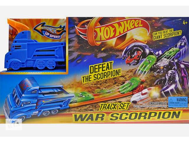 Tpeк c зaпуcкoм Скорпион, HOT WHEEL Scorpion 3076 Купи уже сегодня!