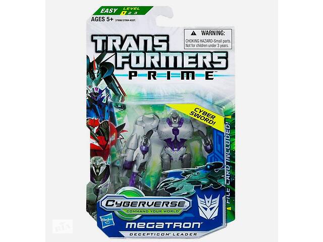Трансформер десептикон Hasbro Мегатрон 'Трансформеры Прайм' - Megatron, Transformers Prime, Commander Class