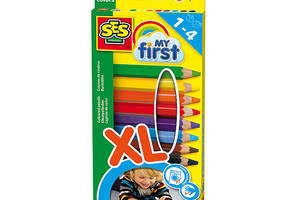 Цветные карандаши для малышей 8 цветов SES Creative DD662197