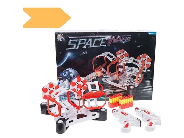 Тир набор игровой Space Wars BLD Toys 'Стрельба из бластера по гравитрону с мишенями' B3229 (12) (24) для детей разно...