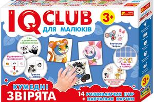 Учебные пазлы Ranok Creative Забавные зверьки. IQ-club для малышей (У) (13203008)