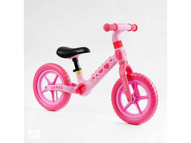 Велобег детский Corso EVA 12’’ Pink (140181)
