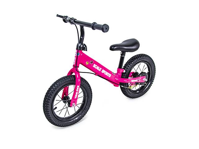 Велобег Scale Sports надувные колёса Pink (75469587)