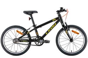 Велосипед 18' Leon GO Vbr 2022 (чорний з жовтим)
