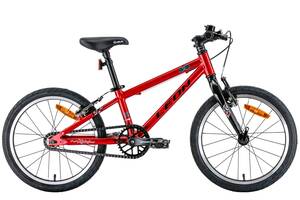 Велосипед 18' Leon GO Vbr 2022 (червоний з чорним)