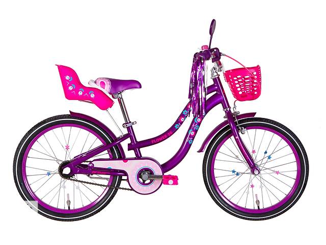 Велосипед 20' Formula FLOWER PREMIUM 2022 (фиолетовый)