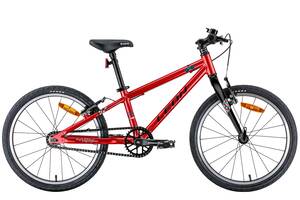 Велосипед 20' Leon GO Vbr 2022 (червоний з чорним)
