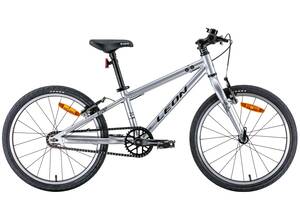 Велосипед 20' Leon GO Vbr 2022 (сірий із чорним)
