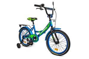 Велосипед детский 2-х колесный 18'' 211802 (RL7T) Like2bike Sky, голубой, рама сталь, со звонком